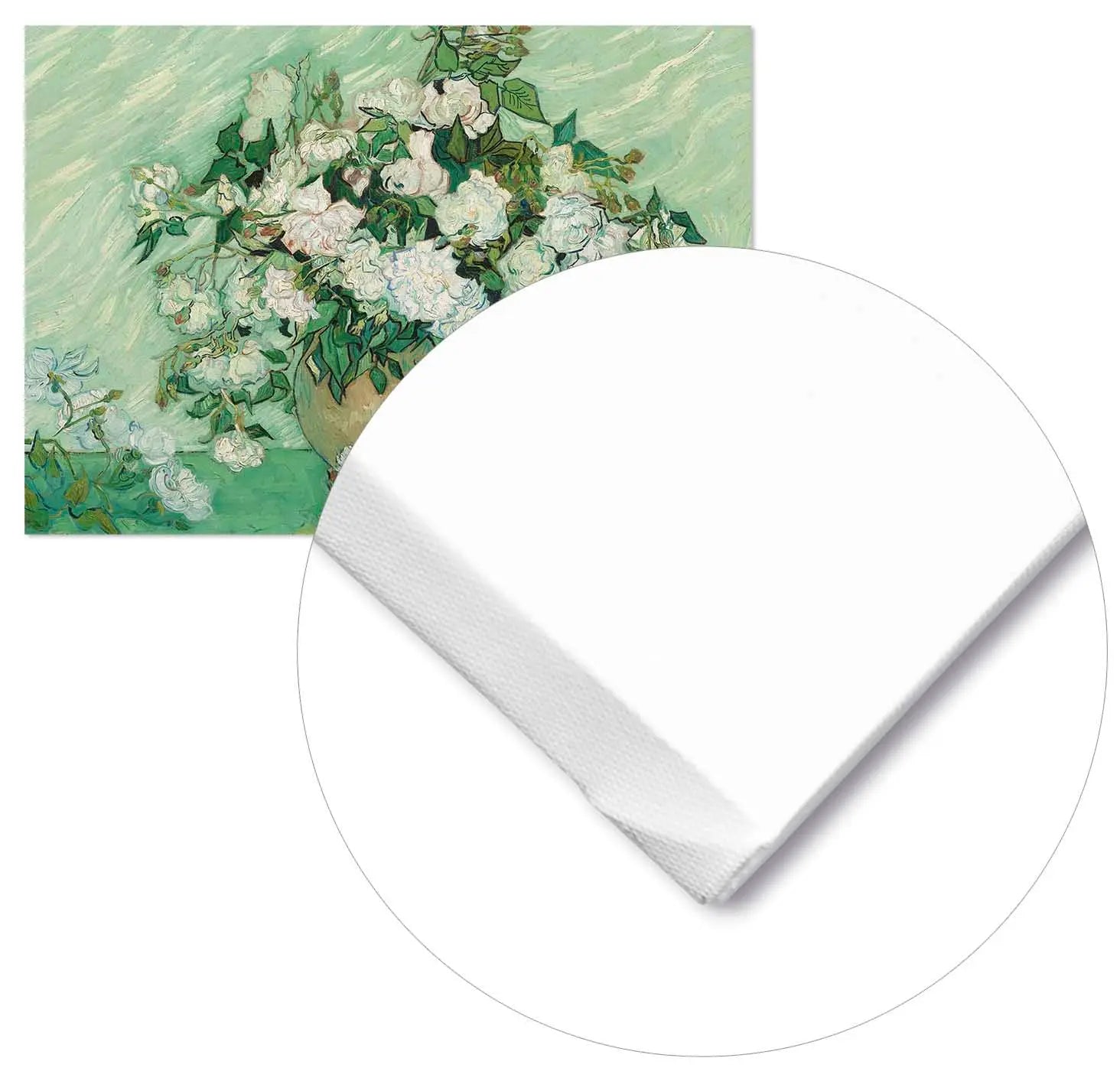 Cuadro Van Gogh Rosas Horizontal freeshipping - Home and Living