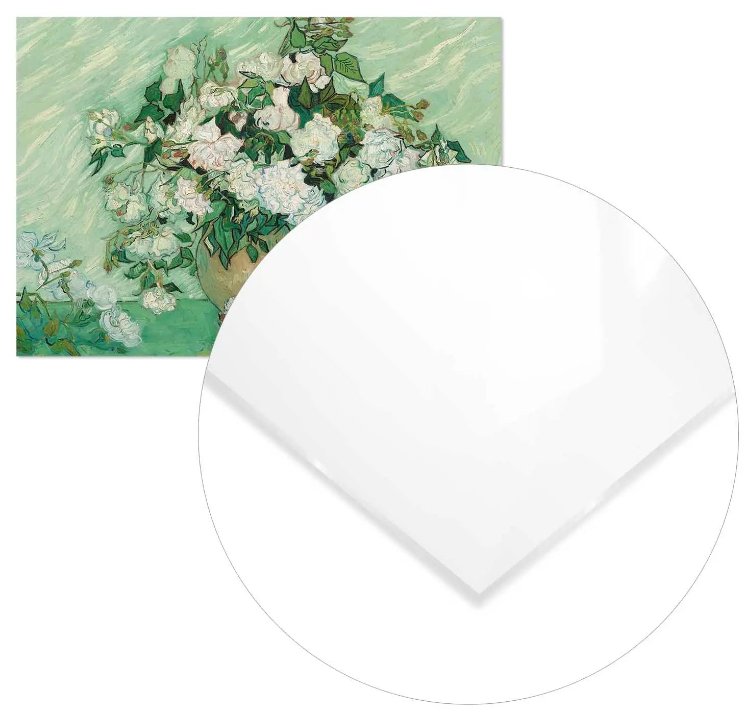 Cuadro Van Gogh Rosas Horizontal freeshipping - Home and Living