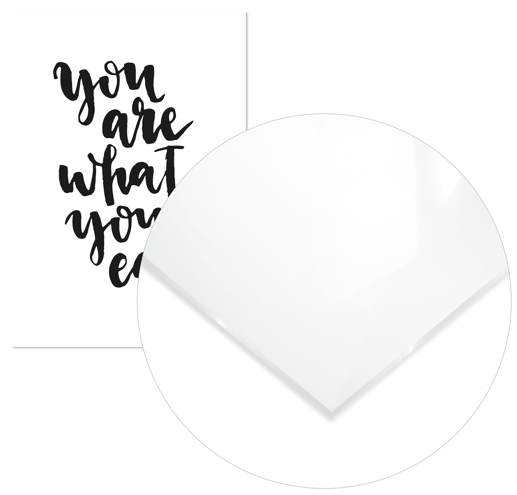 Cuadro You Are What You Eat Home & Living 