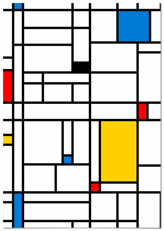 Cuadro de Piet Mondrian Home & Living 