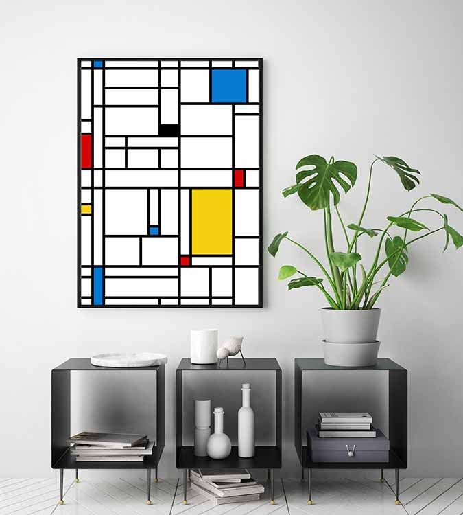 Cuadro de Piet Mondrian Home & Living 