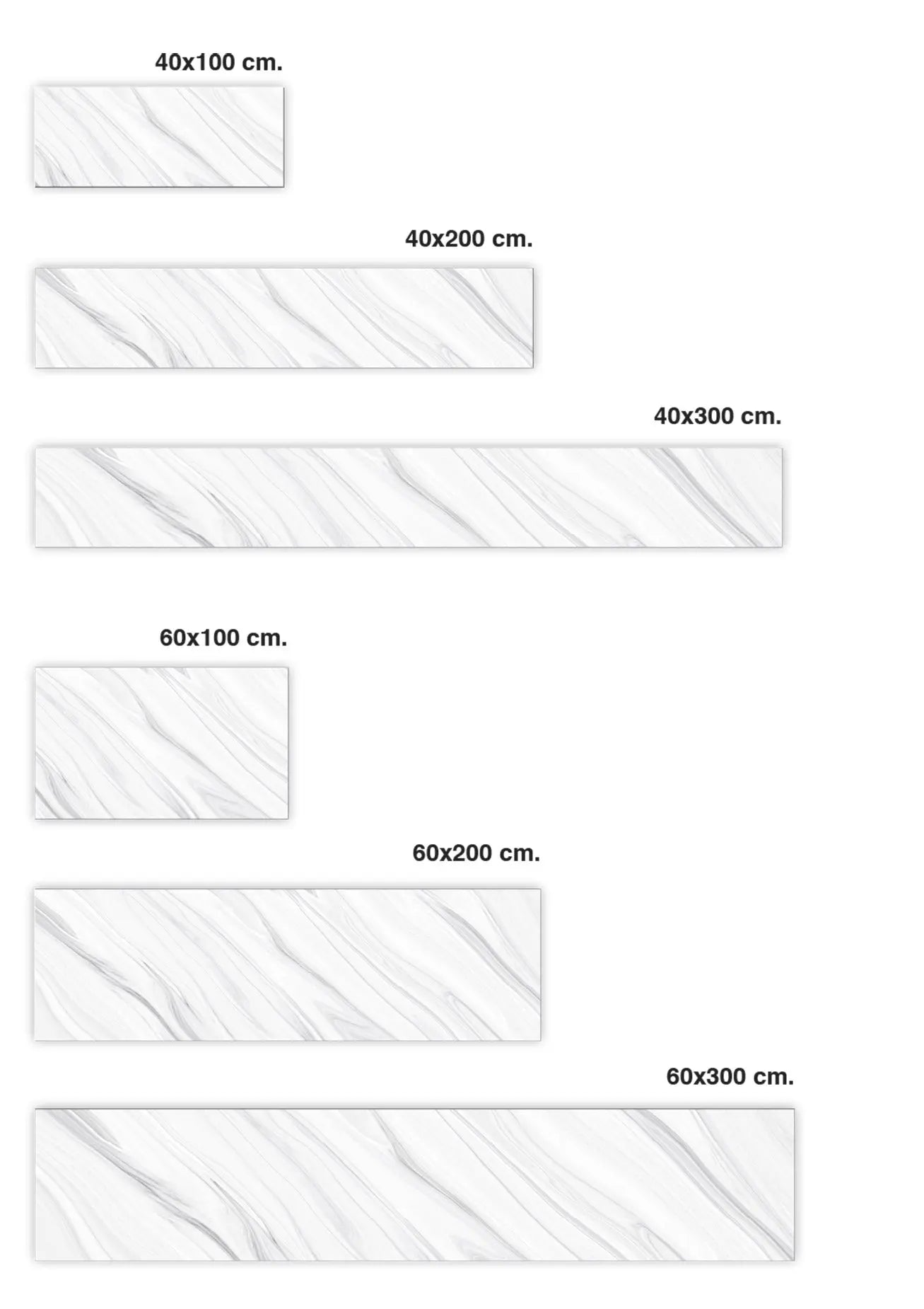 Frente de Cocina Mármol Blanco freeshipping - Home and Living