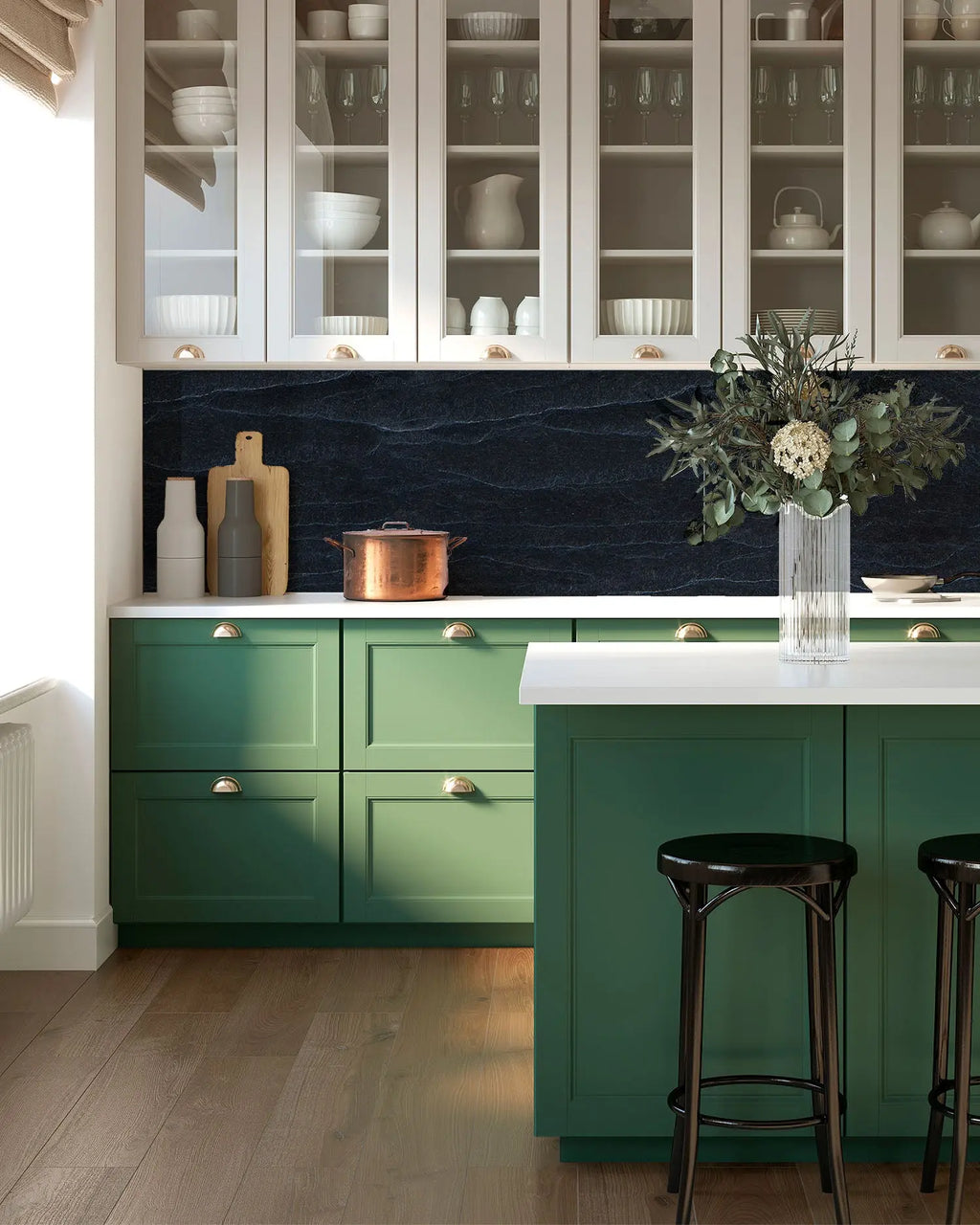 Frentes de Cocina Piedra Negra freeshipping - Home and Living