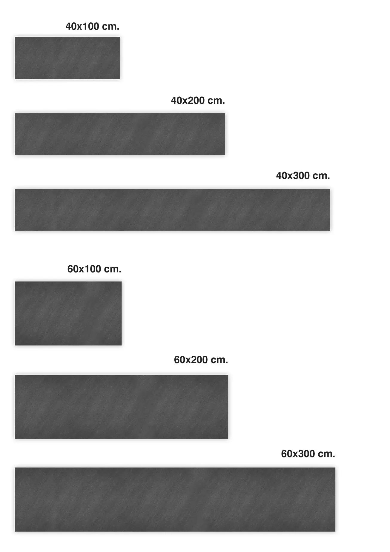 Frentes de Cocina Pizarra Negra freeshipping - Home and Living