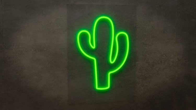 Neón Flex LED Cactus Verde freeshipping - Home and Living