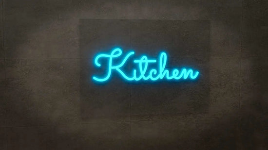 Neón Flex LED Kitchen Azul freeshipping - Home and Living