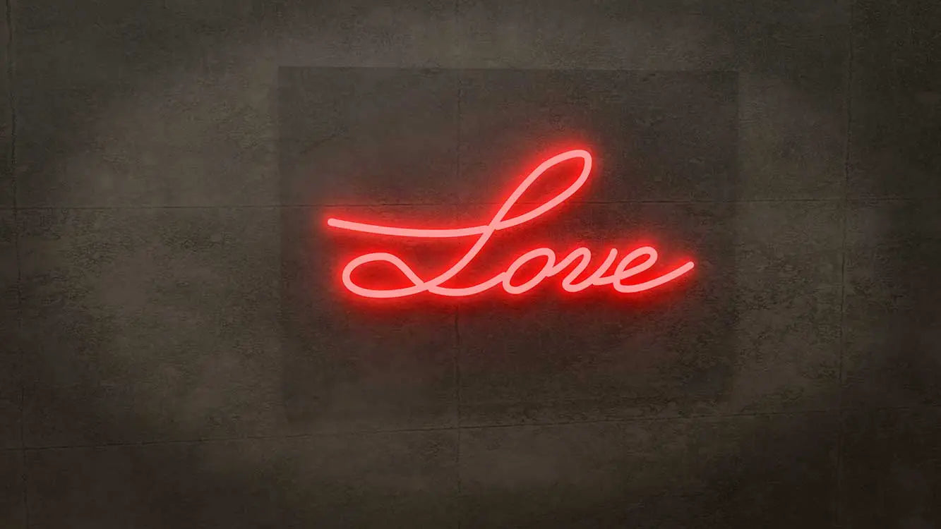 Neón Flex LED Love Rojo freeshipping - Home and Living