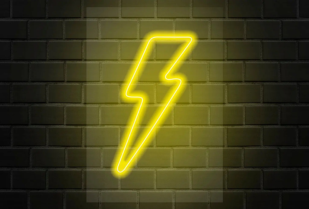 Neón Flex LED Rayo Amarillo freeshipping - Home and Living