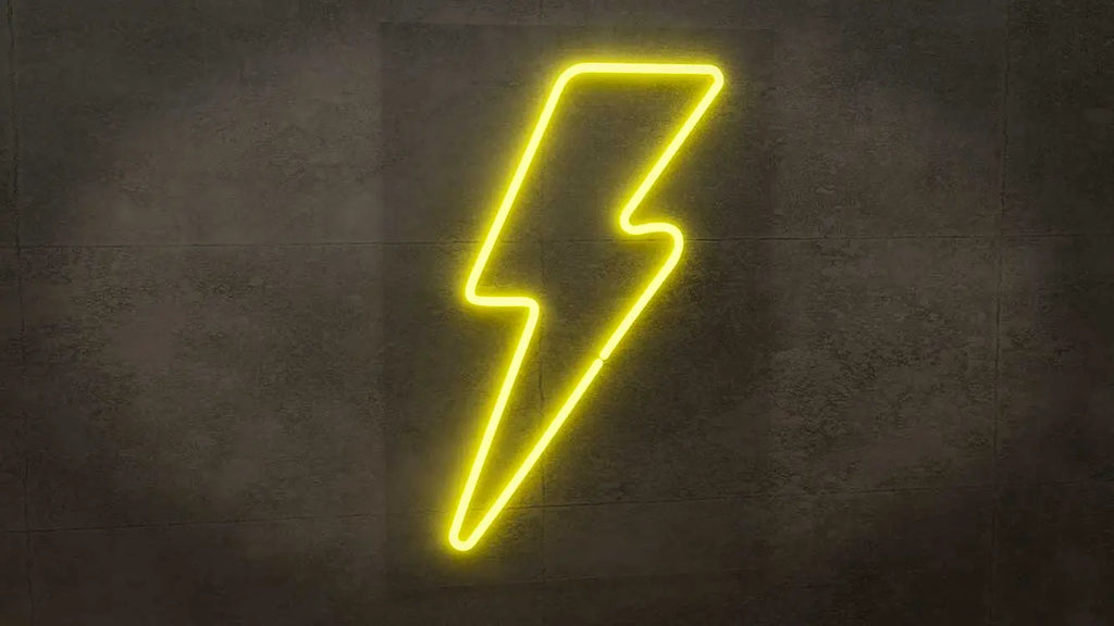 Neón Flex LED Rayo Amarillo freeshipping - Home and Living