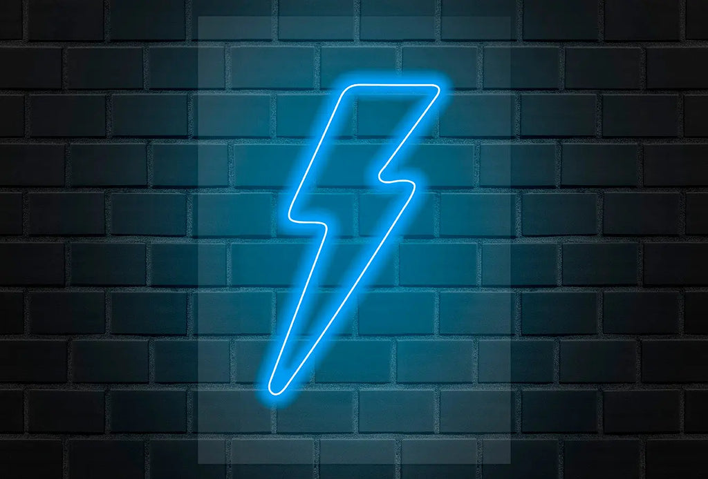 Neón Flex LED Rayo Azul freeshipping - Home and Living