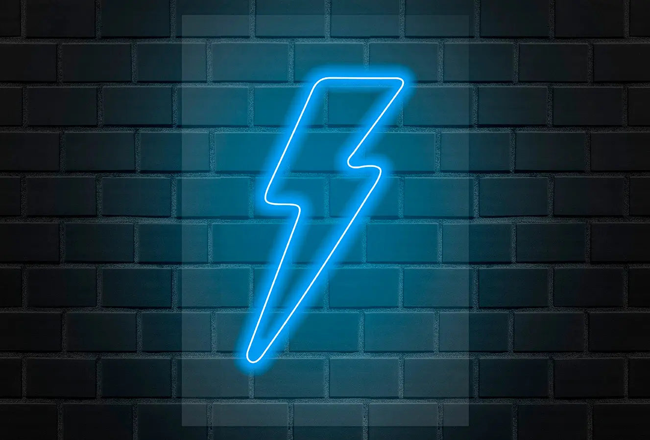 Neón Flex LED Rayo Azul freeshipping - Home and Living