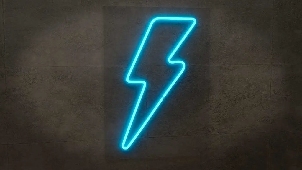 Neón Flex LED Rayo Azul freeshipping - Home and Living