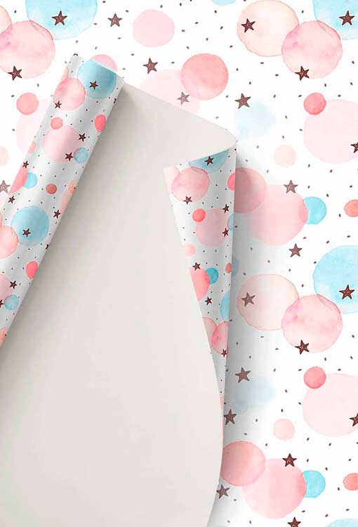 Papel Pintado Estrellas Home & Living 