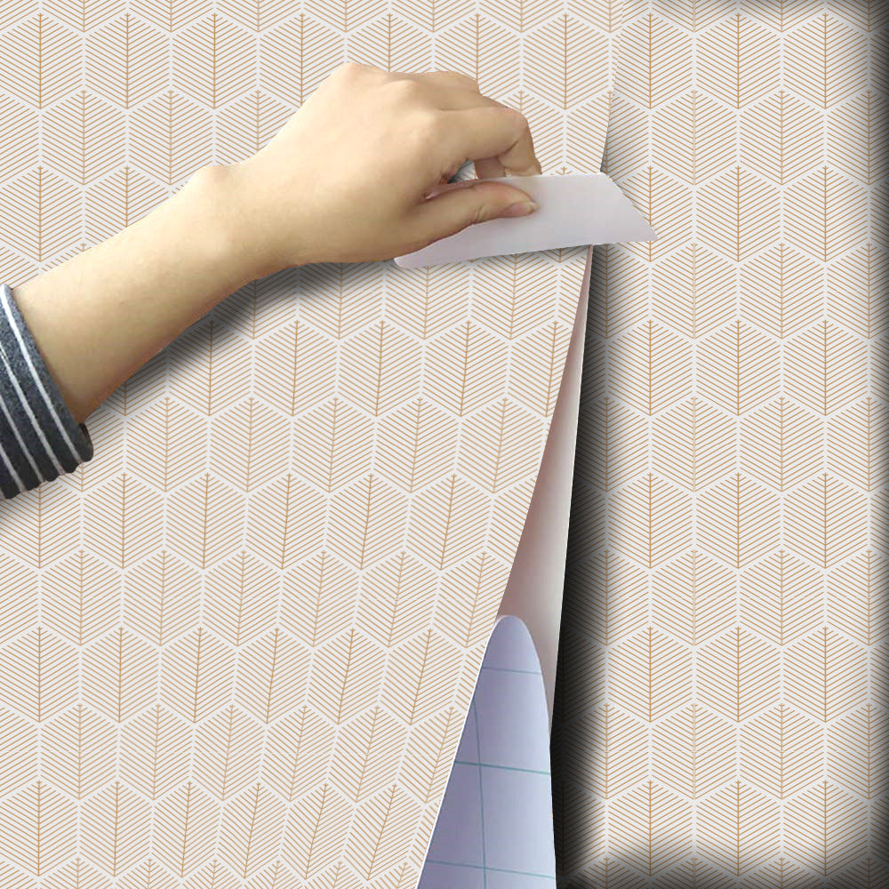 Papel Pintado Geometría Hojas Home & Living 