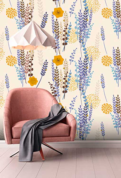 Papel Pintado Plantas Trigo Home & Living 