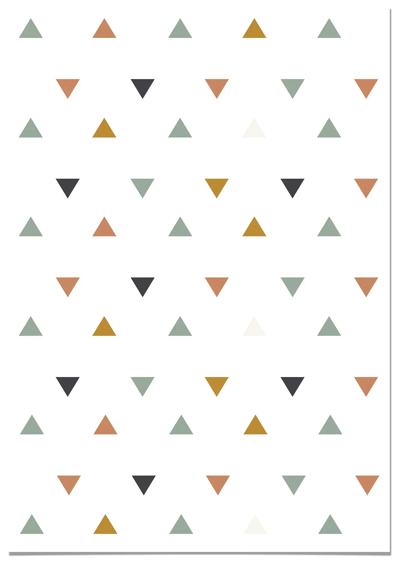 Papel Pintado Triángulos Colores freeshipping - Home and Living