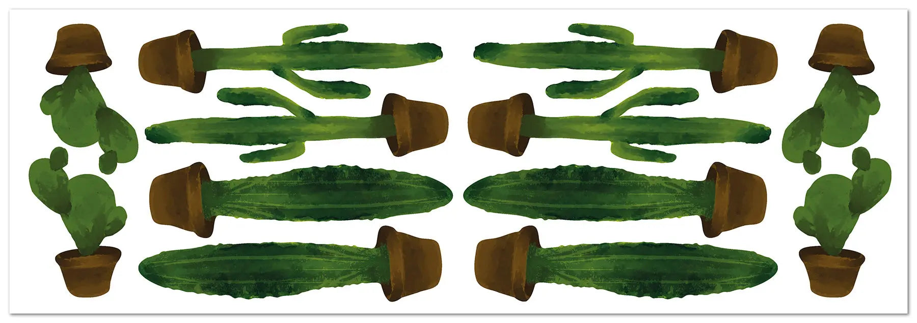 Pegatinas de Pared Cactus Pack de 12 freeshipping - Home and Living