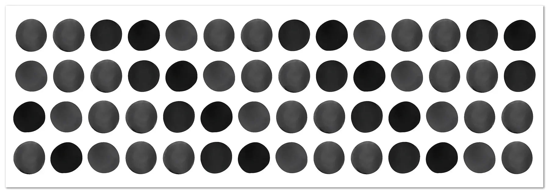 Pegatinas de Pared Círculos Negros Pack de 56 freeshipping - Home and Living