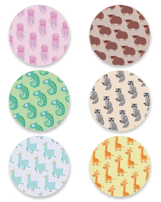 Posavasos Animales Pack de 12 freeshipping - Home and Living