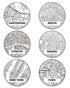 Posavasos Mapas de Ciudades Pack de 12 freeshipping - Home and Living