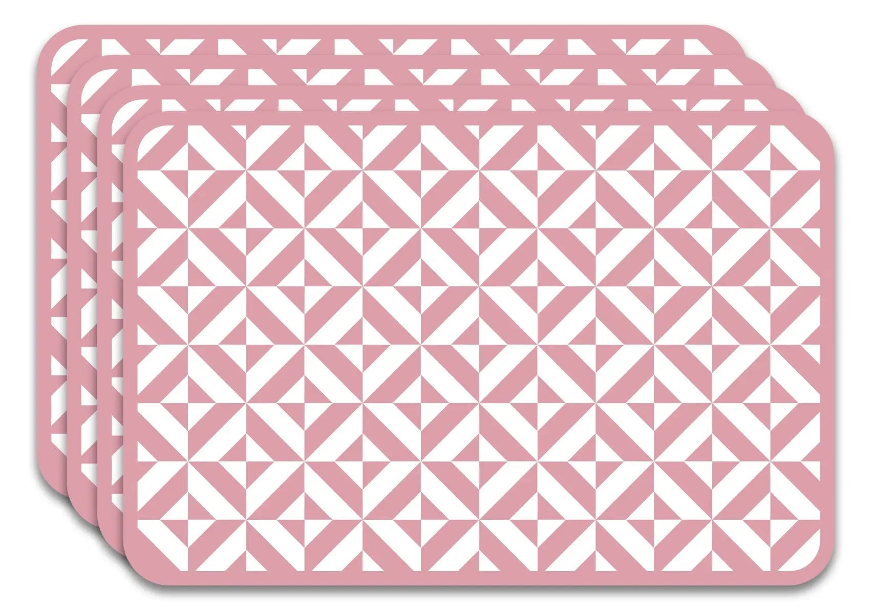 Salvamanteles Minimalistas Rosa 45x30 cm Pack de 4 freeshipping - Home and Living