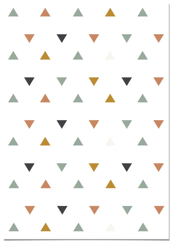 Vinilo Adhesivo Muebles Triángulos Colores 66 x 100 cm freeshipping - Home and Living